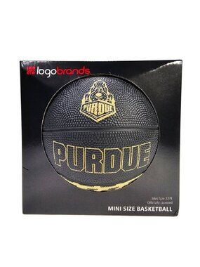 Purdue Boilermakers NEW Mini Basketball 22" Black / Gold NCAA Logo Brands